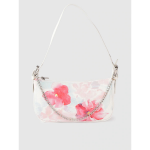 Multicoloured Floral Print Baguette Bag