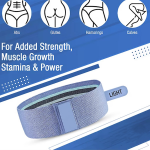 Blue Fabric Resistance Band